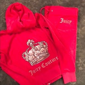 Red juicy jumpsuit